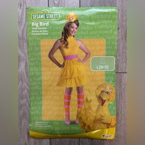 Sesame Street Big Bird Costume By Disguise - Girls - Halloween  - Large (10-12)